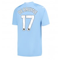 Koszulka piłkarska Manchester City Kevin De Bruyne #17 Strój Domowy 2023-24 tanio Krótki Rękaw